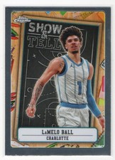 2025 Topps Chrome: LaMelo Ball, Show & Tell Silver Foil (#ST-8) PP