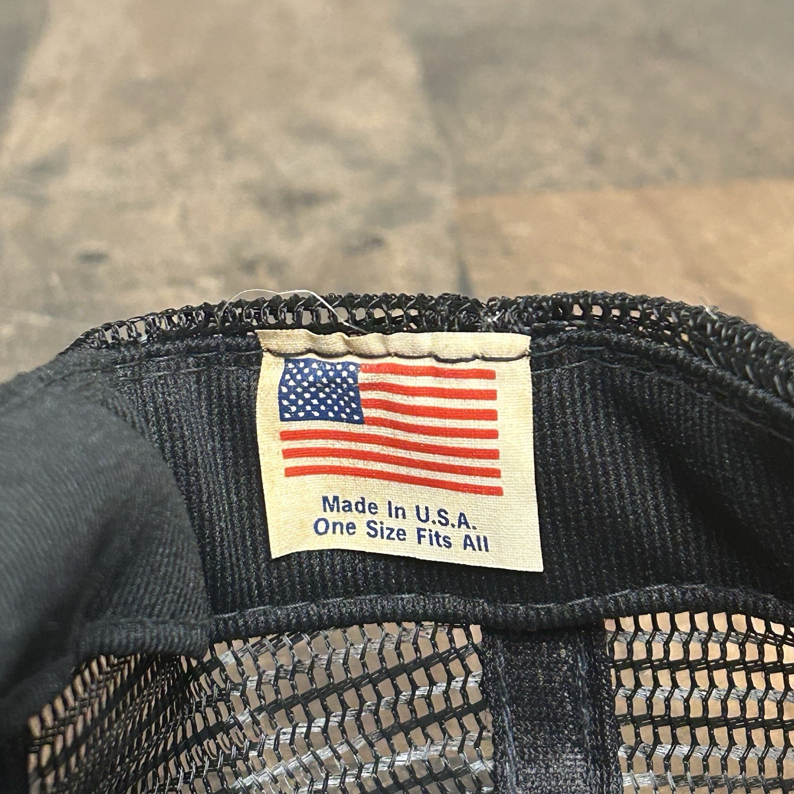 Mac Tools Leather Front Mesh SnapBack Trucker Hat… - image 18