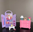 Vintage Mattel Barbie So Much To Do Bedroom Set 1995