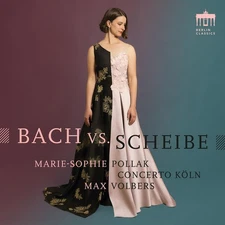0304099BC Concerto Koln, Marie Sophie Pollak, Max Volbers Bach Vs. Scheibe CD