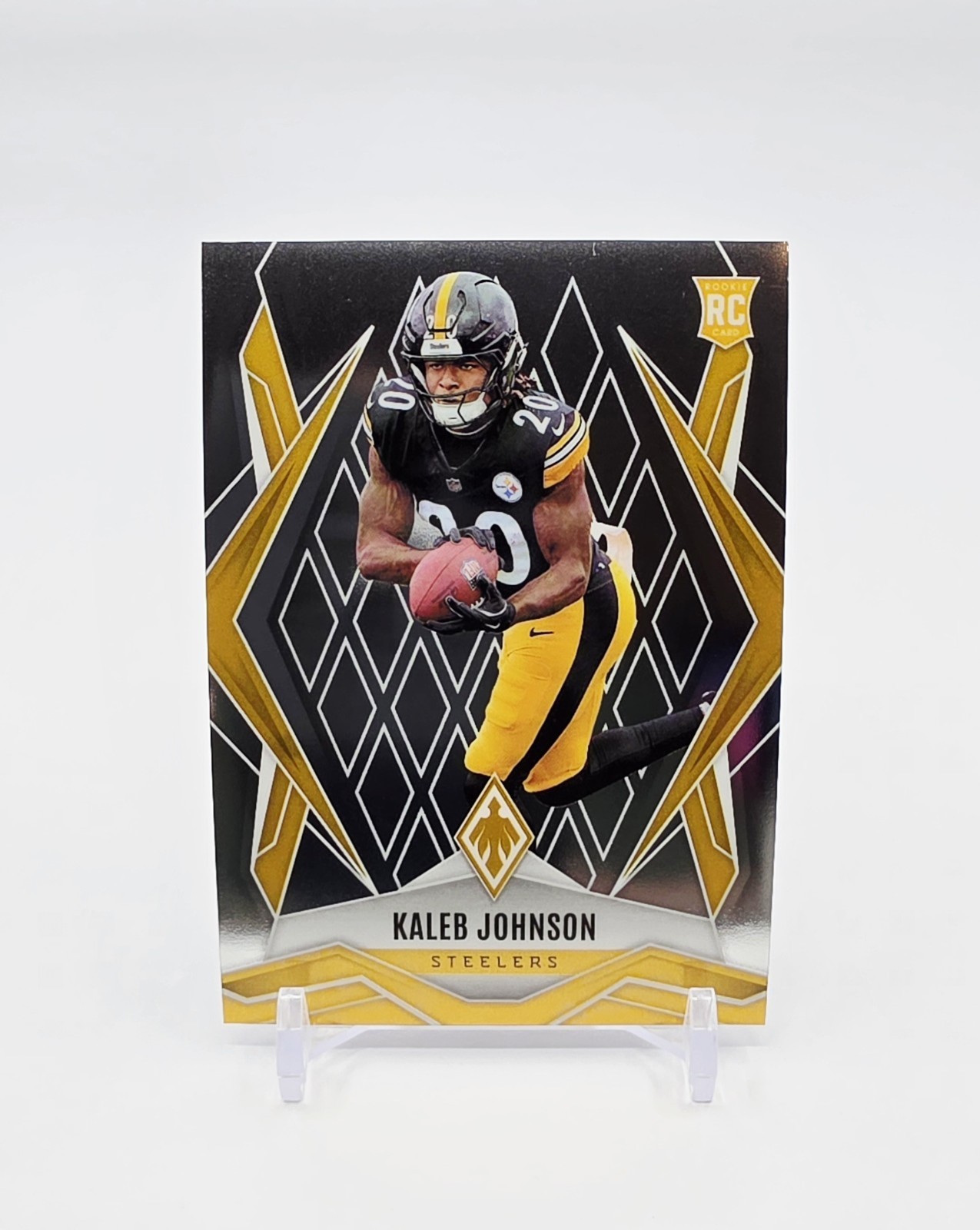 2025 Panini Phoenix Kaleb Johnson Rookie No. 182