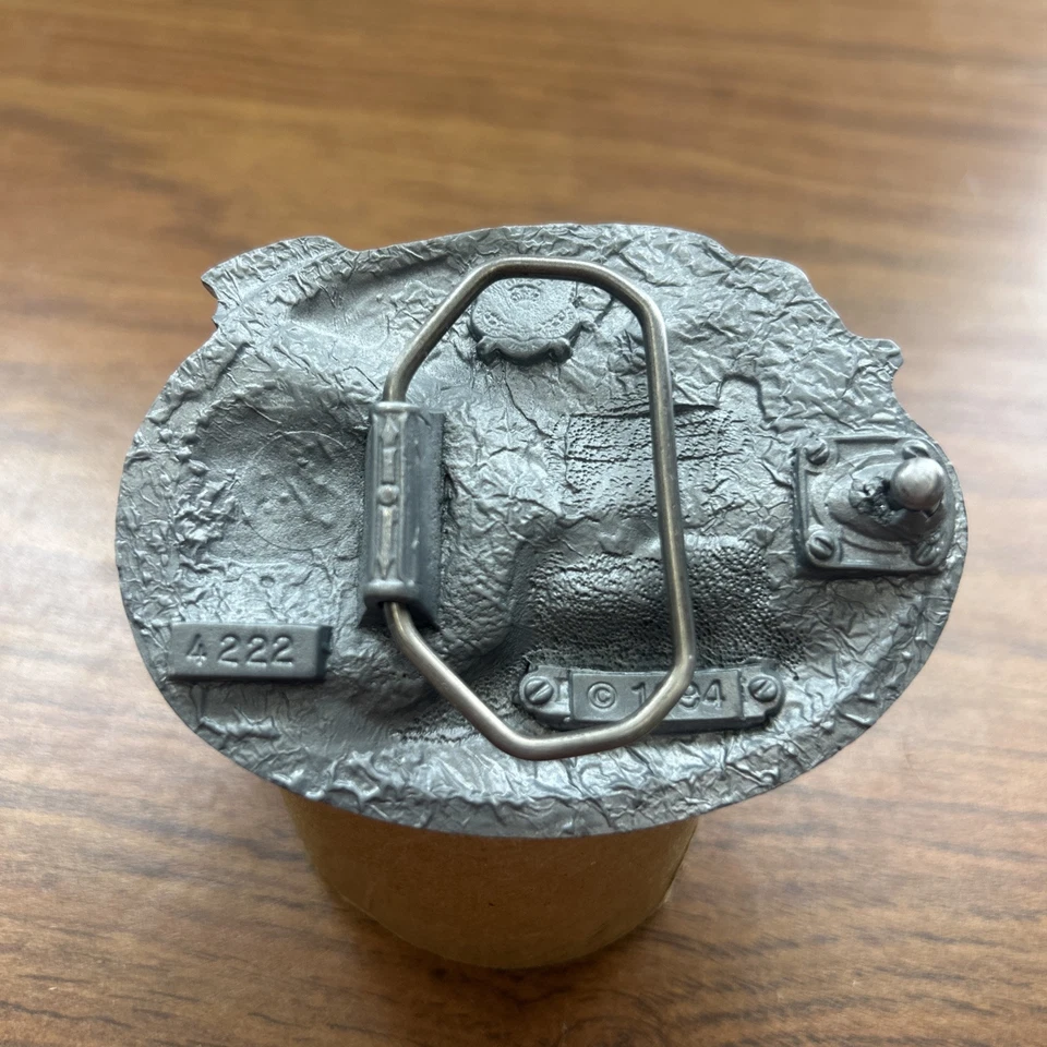 Пряжка на ремень береговой охраны American Hero винтажный стиль 1994 новая из старых запасов - Изображение 3 из 4