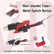 Metal Trigger Assembly for Dyson V11 SV14 Vacuum Cleaner +Metal Switch Button