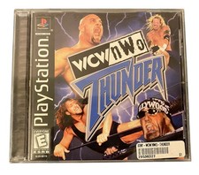 WCW NWO Thunder PS1 Wrestling Video Game 1998
