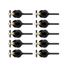 Probrico Privacy Door Handles for Bedroom and Bathroom Black Interior Door Ha...