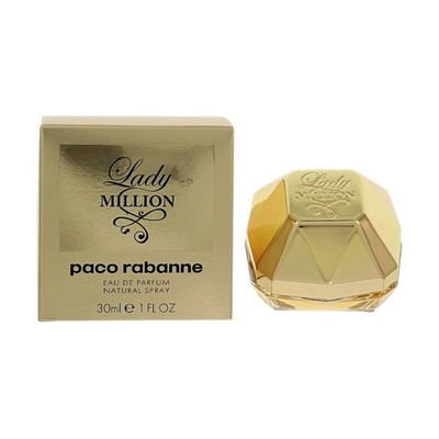 Lady Million by Paco Rabanne Box for Women 1 Oz Eau De Parfum Spray