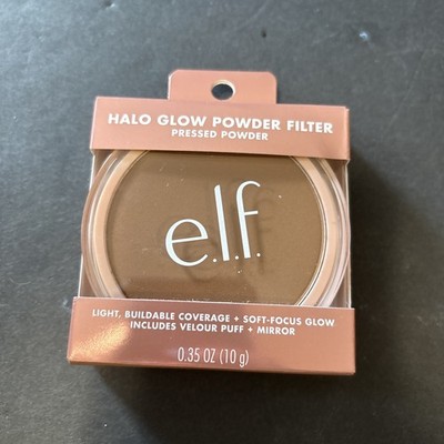 e.l.f. ELF Halo Glow Powder Filter Pressed Powder NIP 84552 - Deep Neutral