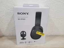 Sony WH-RF400 Wireless Home Theater Headphone System  - Black