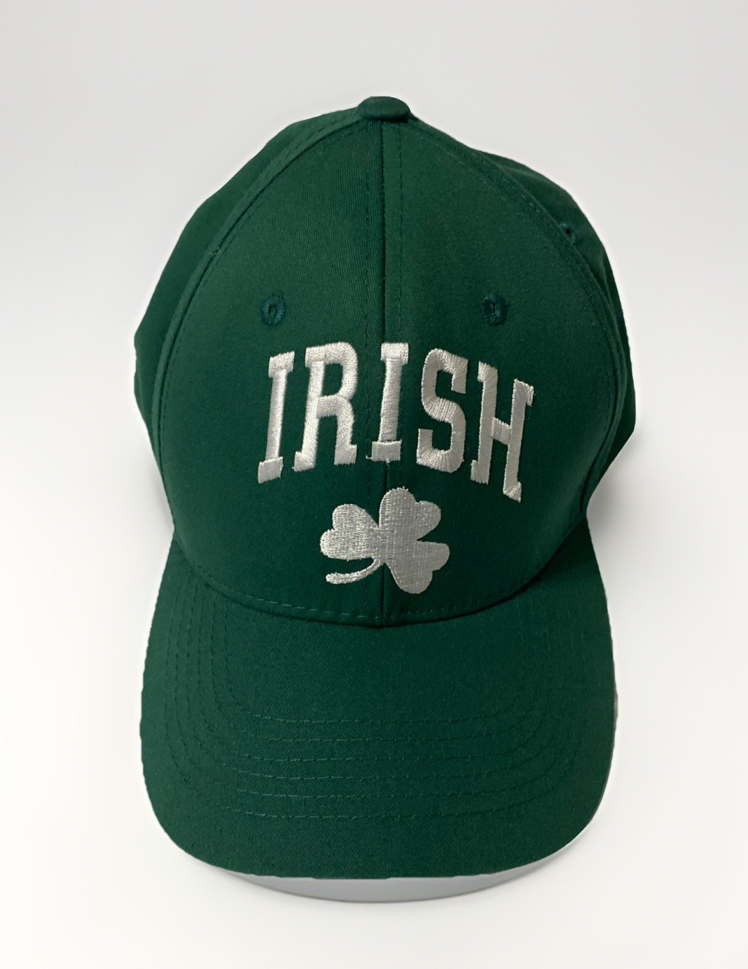 Notre Dame Fighting Irish Cloverleaf Green Hat - One Size - New without Tags