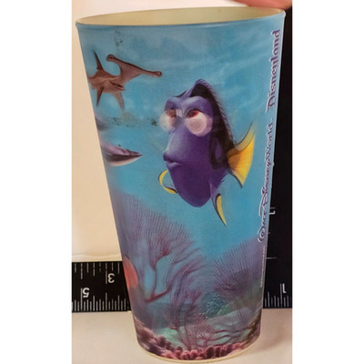 VTG Disney Pixar Finding Nemo Cup Dory Bruce Chum Anchor Marlin Lenticular