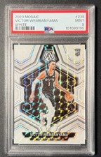 2023 Mosaic Victor Wembanyama Rc Rookie White Prizm /25 Spurs PSA 9!