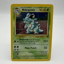 Pokémon Nidoqueen 7/64 ENG Holo Rare Jungle 1999