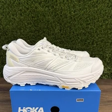 HOKA ONE ONE Men’s Mafate Speed 2 WLRC White Lunar Rock Running Shoes Size 9.5