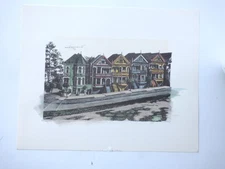 Vintage Etching Signed Hand Made Unframed Original Art On Paper USA Contemporary