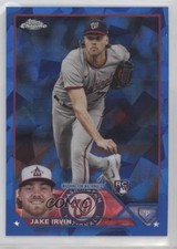 2023 Topps Chrome Update Sapphire Edition Jake Irvin #USCS224 05up