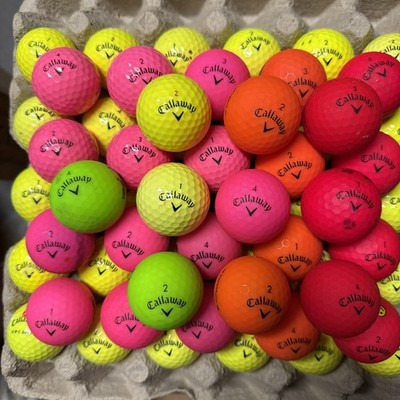 50 bunte Callaway  Golf Balls AA/AAA/AAAA