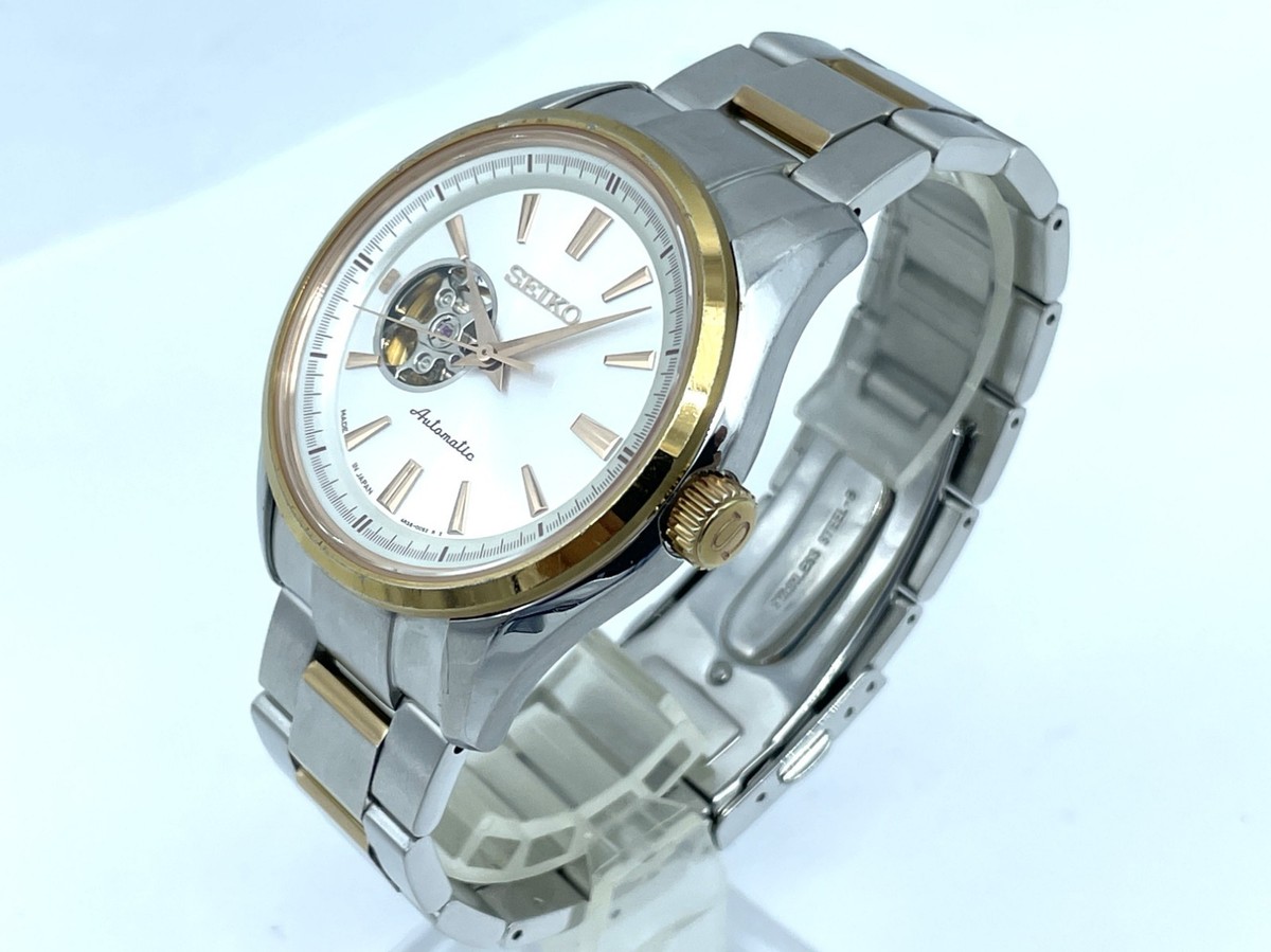 SEIKO PRESAGE Automatic Watch Sapphire 4R38-00S0 Need to adjust