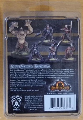 Iron Kingdoms Miniature Grindak Bloodbreath Trollkin Adventurer PIP 81007 - Picture 2 of 2
