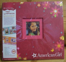 American Girl Super Scrapbook Kit 12" x12" Album 20 Pages with Embellishments