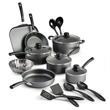 Tramontina Primaware 18 Piece Non-stick Cookware Set ( Steel Gray ) - NEW