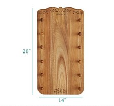 Pioneer Woman Rolling Pin Display Rack Wood 2...