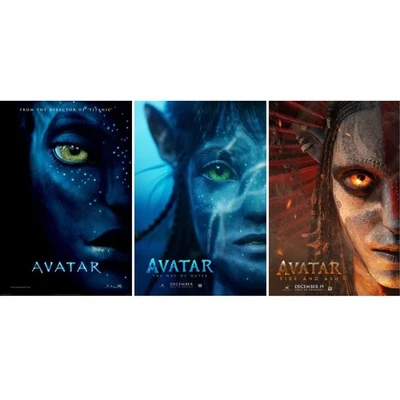 Avatar Movie Posters Collection 11x17" 24x36" 27x40" Neytiri Kiri Varang