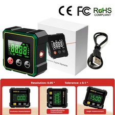 360° Magnetic Digital Protractor Angle Finder Gauge Inclinometer Level Meter UK