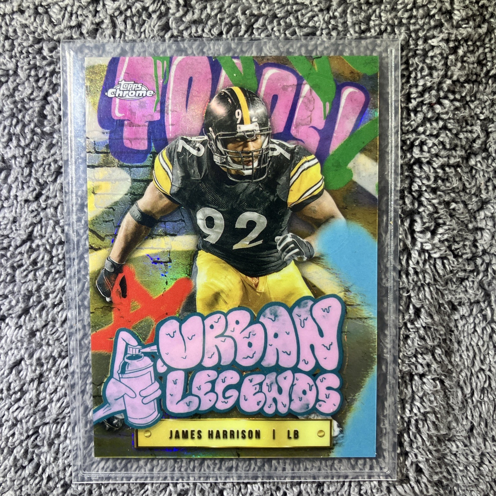 2024 TOPPS CHROME JAMES HARRISON URBAN LEGENDS SP REFRACTOR