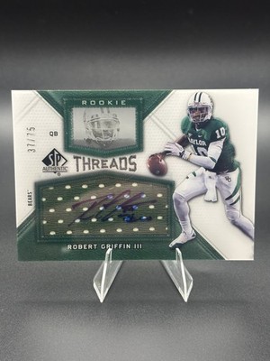 2012 SP Authentic - Rookie Threads Robert Griffin III #RT-RG /75 (AU, MEM, RC)