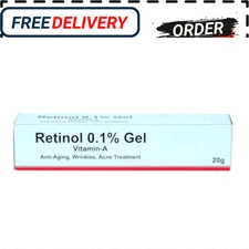 Retinol Gel 0.1 Vitamin a Repairs Fine Lines & Wrinkles, Scar Treatment, Age and