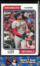 Luke Voit 2023 Topps Heritage #256 Washington Nationals Baseball