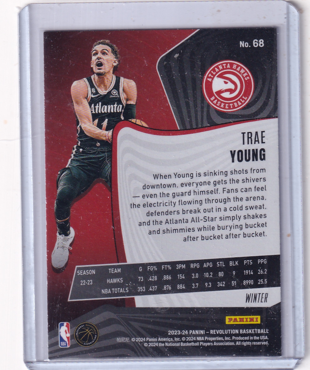 【8シリ】trae young GOLD SNAKESKIN PANINI 2024-25 Panini Revolution Star Gazing 8 Trae Young | eBay