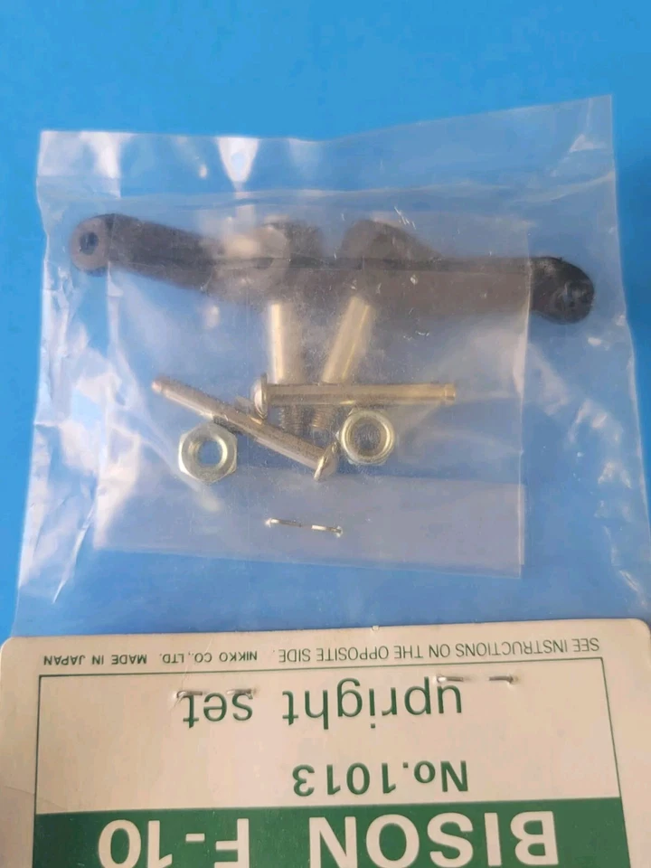 Nikko Rhino Bison F-10 Front Upright Steering Arms No. 1013 Vintage RC - Image 3 of 3