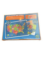 Skillmatics United States Map Puzzle - Jigsaw Puzzle, Educational Toy for Ages 6