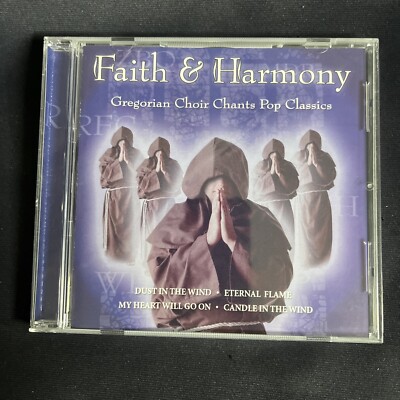 Gregorian Choir Chants Pop Classics - Faith & Harmony - CD Album Sehr gut @114
