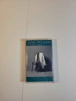 DON McLEAN - For The Memories Vol.1&2 - CASSETTE GOLD CASTLE - 1989 - Pop Rock 