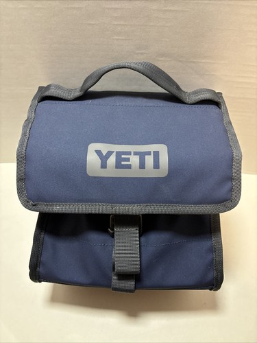 YETI DAYTRIP Lunch Bag Blue Nylon Insulated Packable Roadtrip Cooler