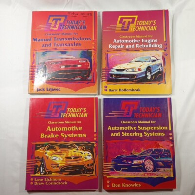 Today's Technician: Classroom Manual Lot - Engine Transmission Brakes Suspension