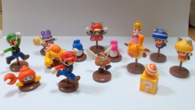 New Super Mario Bros. U Mini Figuren Choco Egg Komplettsatz 14 Furuta 2013