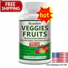 Fruit and Vegetable Supplements - 28 Superfood Fruit and Vegetable Vitamins