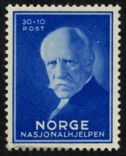 Norway 1940 (NK 236, MI 214, SC B8) - Fridtjof Nansen - MH