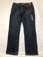 Old Navy Straight Leg Jeans Women's Plus Size 16 Blue Stretch Denim NWT