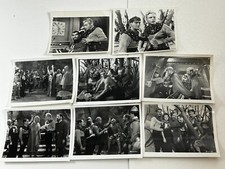 FLASH GORDON Trip To Mars Serial Vintage 8x10 Press Photo 8pc Lot Buster Crabbe