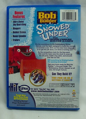 BOB THE BUILDER Snowed Under: Bogglesberg Winter Games DVD
