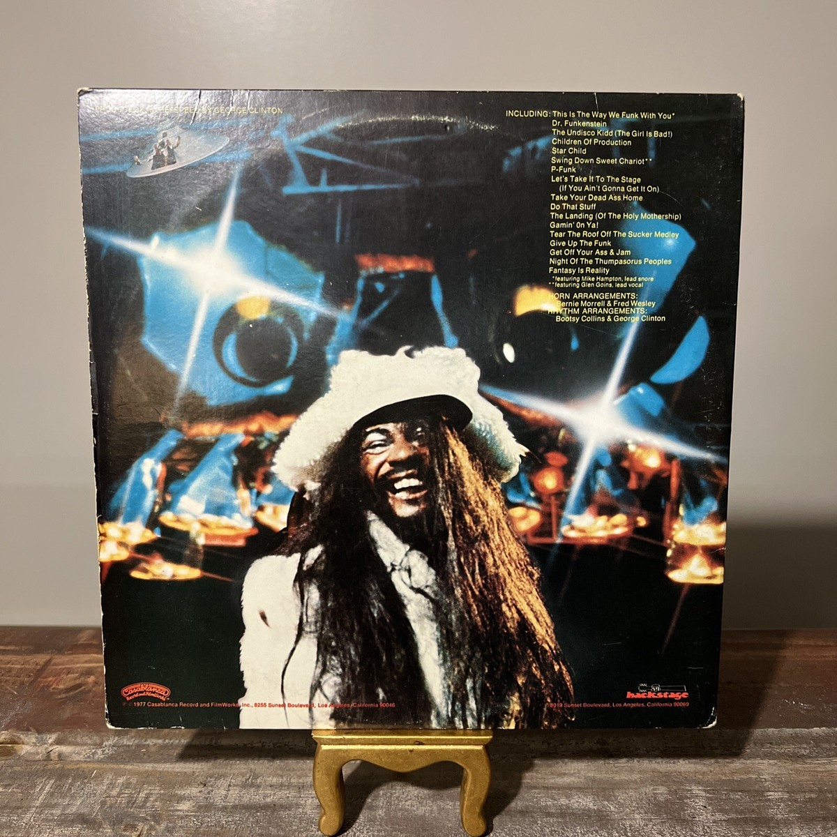 Parliament Live P.Funk Earth Tour Vinyl LP 1977 Terre Haute First