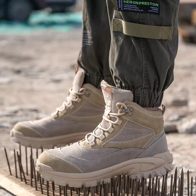 Abrasive By name to call Men's Waterproof Work Boots Steel Toe Indestructible shoes Safety Working Shoes | eBay Abrasive By name to call Men's Waterproof Work Boots Steel Toe Indestructible shoes Safety Working Shoes | eBay