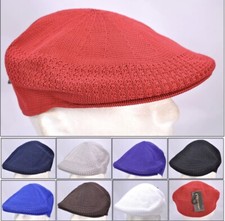 Mesh Ivy Newsboy Ventair Crochet Golf flat Ivy Hat Cap S, M, L, XL