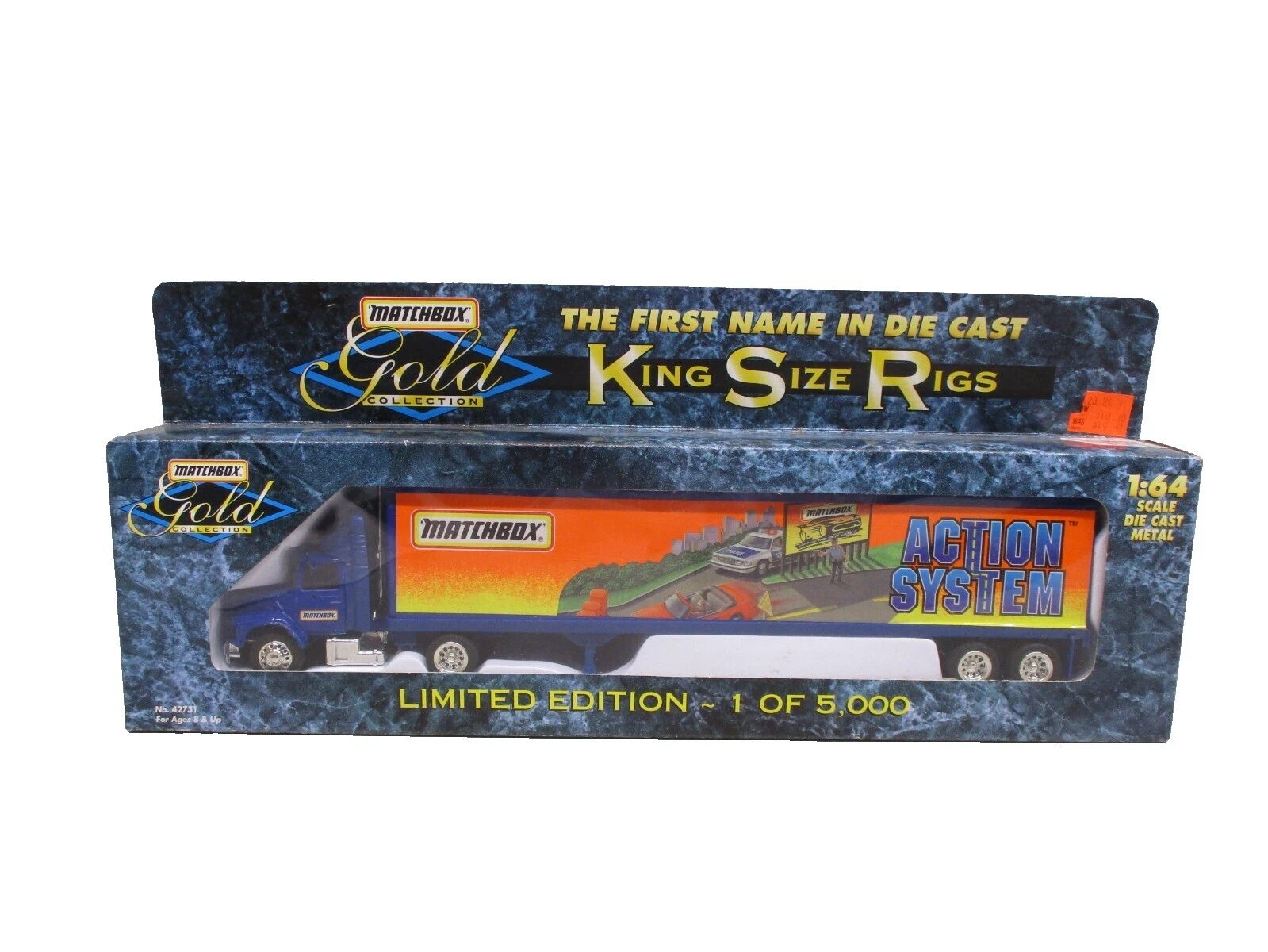 Matchbox Kingsize 压铸玩具 1:64 比例