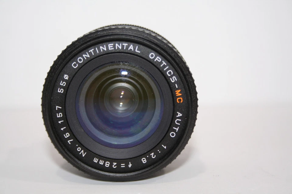 Continental Optics-MC 1:2.8 28mm lense No 761157 - Image 4 of 4