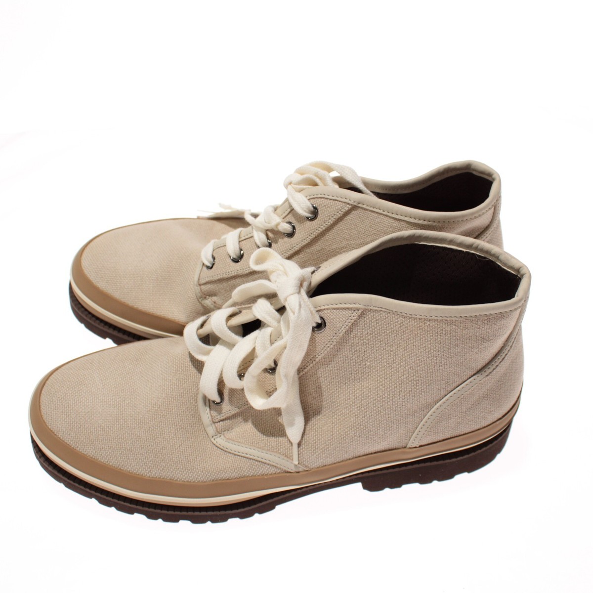 Brunello Cucinelli NWB Casual Canvas Ankle Boots Size 42 9  display picture 1